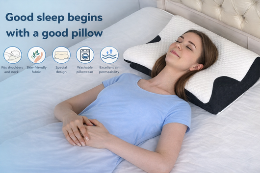 WellHaven™ Orthopaedic Memory Foam Pillow