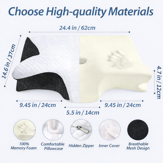 WellHaven™ Orthopaedic Memory Foam Pillow