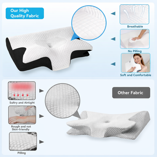 WellHaven™ Orthopaedic Memory Foam Pillow